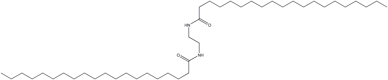 N,N'-(1,2-Ethanediyl)bis(icosanamide) Struktur