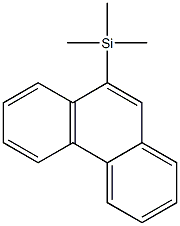 9-(Trimethylsilyl)phenanthrene Struktur