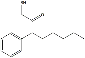 4-Phenylthiononan-3-one Struktur