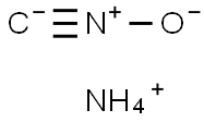 Fulminic acid ammonium salt Struktur