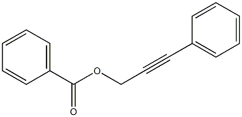 Benzoic acid 3-phenyl-2-propynyl ester Struktur