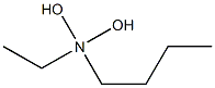 N-Butyl-N,N-dihydroxyethylamine Struktur