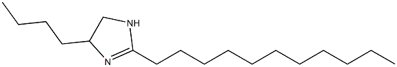 4-Butyl-2-undecyl-2-imidazoline Struktur