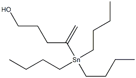 4-(Tributylstannyl)-4-penten-1-ol Struktur