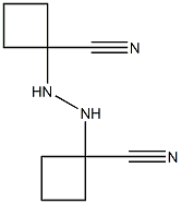 1,1'-Hydrazibis(cyclobutane-1-carbonitrile) Struktur