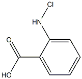 Chloro-aminobenzoic acid Struktur