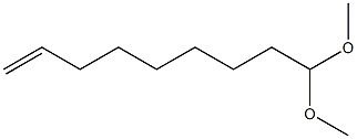 8-Nonenal dimethyl acetal Struktur