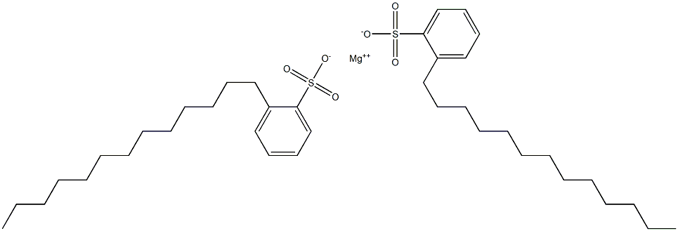 Bis(2-tridecylbenzenesulfonic acid)magnesium salt Struktur