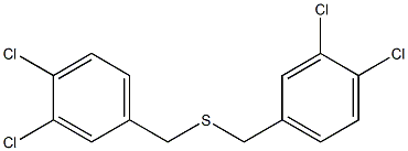 Bis(3,4-dichlorobenzyl) sulfide Struktur