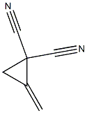 2-Methylene-1,1-cyclopropanedicarbonitrile Struktur