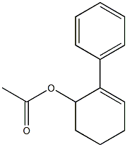 2-Phenyl-2-cyclohexen-1-ol acetate Struktur