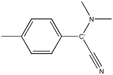 (4-Methylphenyl)(dimethylamino)cyanomethanide Struktur