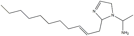 1-(1-Aminoethyl)-2-(2-undecenyl)-3-imidazoline Struktur