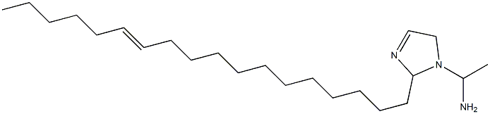 1-(1-Aminoethyl)-2-(12-octadecenyl)-3-imidazoline Struktur