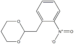 1-Nitro-2-(1,3-dioxan-2-ylmethyl)benzene Struktur