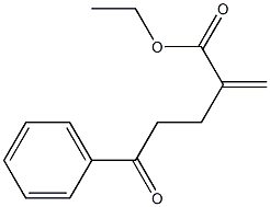 2-Methylene-5-oxo-5-phenylvaleric acid ethyl ester Struktur