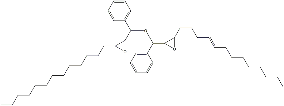 3-(4-Tridecenyl)phenylglycidyl ether Struktur