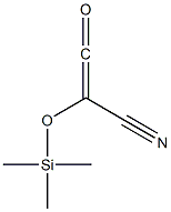 Cyano(trimethylsiloxy)ketene Struktur