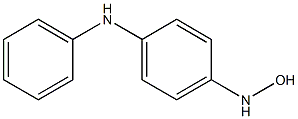 N-Phenyl-N'-hydroxy-p-phenylenediamine Struktur