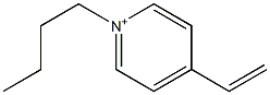 1-Butyl-4-vinylpyridinium Struktur