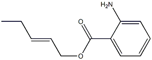 Anthanilic acid 2-pentenyl ester Struktur