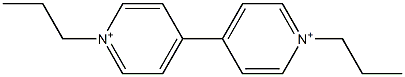 4,4'-Bi(1-propylpyridinium) Struktur