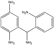 (2-Aminophenyl)(2,5-diaminophenyl)methanamine Struktur