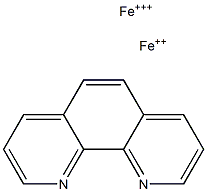 1,10-phenanthroline-ferrous iron indicator solution Struktur