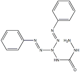 Diphenylazocarbazide indicator Struktur