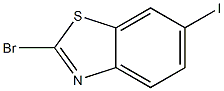 2-Bromo-6-iodo-benzothiazole Struktur