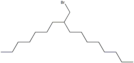 1-bromo-2-heptyldecane Struktur