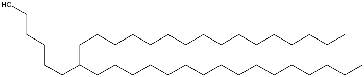 6-hexadecyldocosan-1-ol Struktur