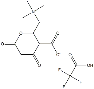 Malonyl-L-carnitine Trifluoroacetate Struktur