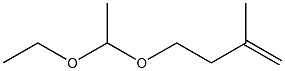 4-(1-Ethoxyethoxy)-2-methyl-1-butene Struktur