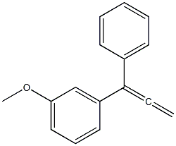 1-METHOXY-3-(1-PHENYL-PROPA-1,2-DIENYL)-BENZENE Struktur