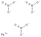 Iron nitrate solution Struktur