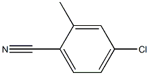 4-CHLORO-2-METHYLBENZONITRILE Struktur