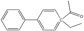 4-Ethyl-4Acetylbiphenyl Struktur