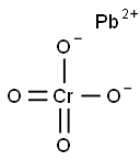 Lead chromate Struktur