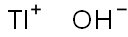 Thallium(I) hydroxide Struktur