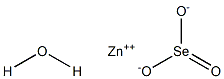 Zinc selenite monohydrate Struktur