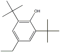 2,6-di-tert-butyl-p-ethylphenol Struktur