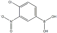 3-nitro-4-chlorobenzeneboronic acid Struktur