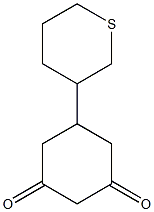 5-(TETRAHYDRO-2H-THIOPYRAN-3-YL)-1,3-CYCLOHEXANEDIONE Struktur