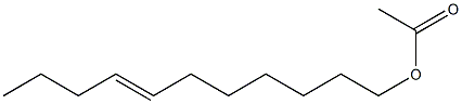 CIS,TRANS-7-UNDECENYL ACETATE Struktur