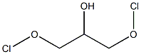 1,3-Dichloro Glycerin Struktur