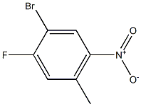 3-fluoro-4-bromo-6-nitrotoluene Struktur