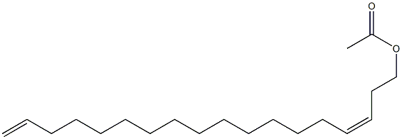 Z-3,17-Octadecadien-1-ol acetate Struktur