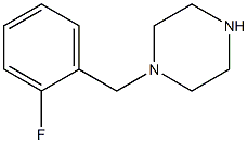 1-(2-Fluorobenzyl)piperazine 97% Struktur