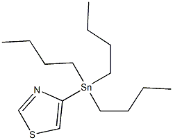 4-(Tributylstannyl)-1,3-thiazole Struktur